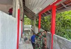 Dari Lantai hingga Dinding, TNI Sulap Wajah SD Durin Barat Kab. Bangkalan Lebih Layak